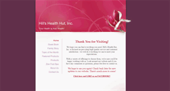 Desktop Screenshot of hillshealthhut.net